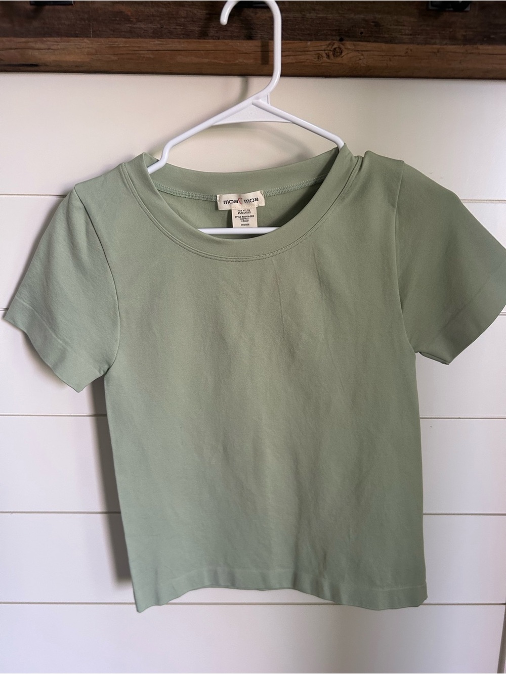 Light Sage Short Sleeve Tee